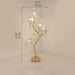 MIRODEMI® Gold Crystal LED Table Lamp in the Shape of Tree for Living Room, Bedroom image | luxury lighting | table lamps