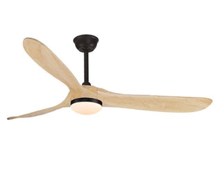 MIRODEMI® 60" Modern Wooden LED Ceiling Fan with Remote Control image | luxury furniture | modern ceiling fans with lamp