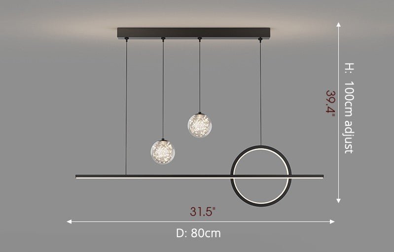 MIRODEMI® Creative LED Pendant Light in a Nordic Style for Dining Room, Kitchen image | luxury furniture | home decoration