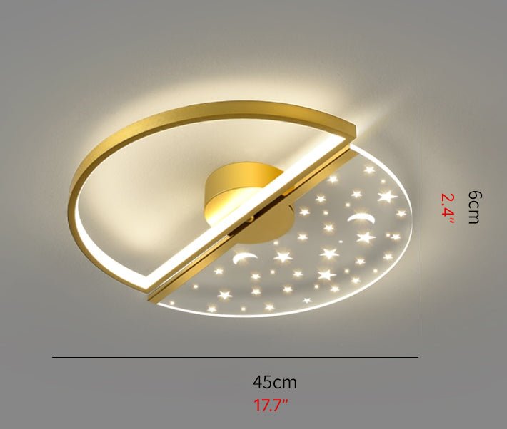 MIRODEMI® Project LED Strip Star Lamp with Lighting Surface image | luxury lighting | star lamps | luxury ceiling lamps
