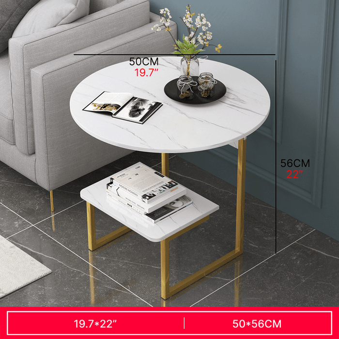 Round Metal Side Table made in Nordic Design image | luxury furniture | luxury side tables | luxury round tables | home decor