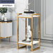 Rectangle Nordic Luxury Multi-Storey Plant Stand White / H23.6" / H60.0cm