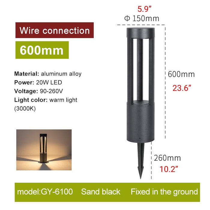 MIRODEMI® Simplicity Waterproof Ground Insert Garden Light image | luxury lighting | luxury garden lamps | waterproof lamps