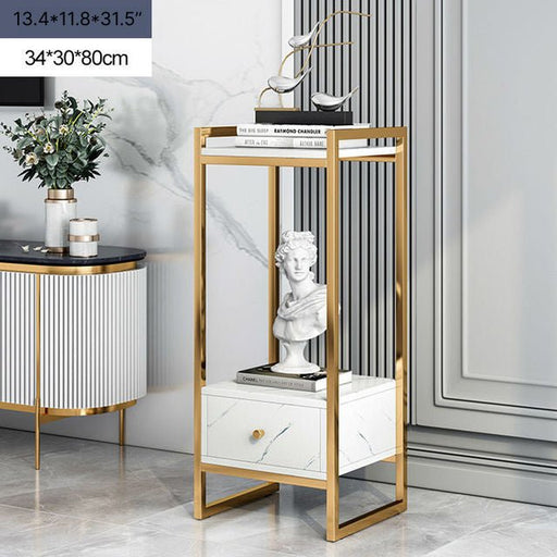 Rectangle Nordic Luxury Multi-Storey Plant Stand White / H31.5" / H80.0cm