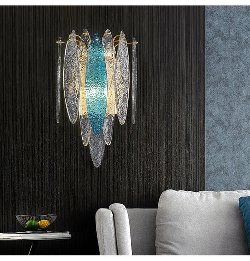 MIRODEMI® New modern bedroom glass wall sconce