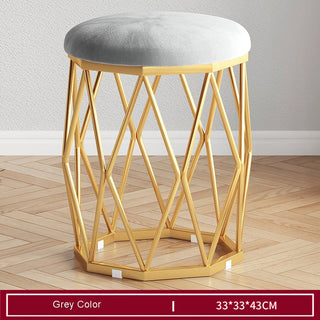 Creative Luxury Iron Wrought Iron Ottoman image | luxury furniture | unique ottoman | unique furniture | creative furniture