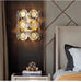 MIRODEMI® New gold oval modern crystal wall lamp