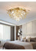 MIRODEMI® New luxury ceiling chandelier for living space, bedroom. 17.7'' / Warm Light / Dimmable