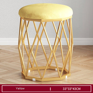 Creative Luxury Iron Wrought Iron Ottoman image | luxury furniture | unique ottoman | unique furniture | creative furniture