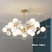 MIRODEMI® Multicolored Flower-Branch Shaped Chandelier White 15Ball / Cool Light