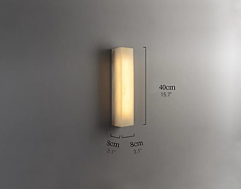 MIRODEMI® Modern Marble Wall Lamp in Minimalistic Style, Living Room, Bedroom