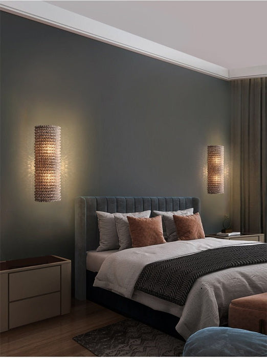 MIRODEMI® Modern design sconce for bedroom Black / 35.4'' / Warm Light, Dimmable