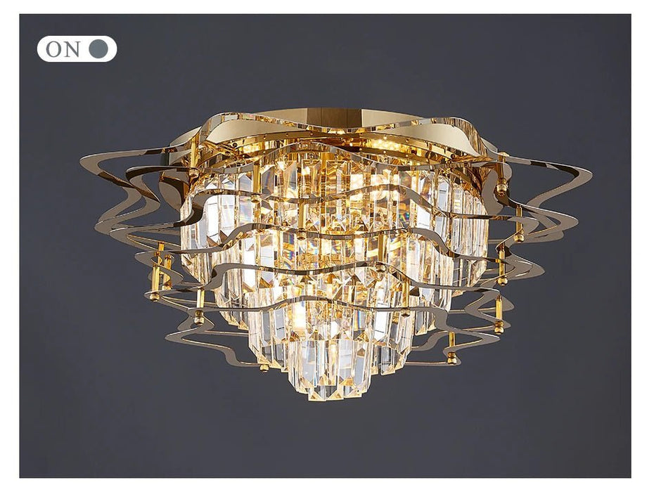 MIRODEMI® New luxury ceiling chandelier for living space, bedroom.
