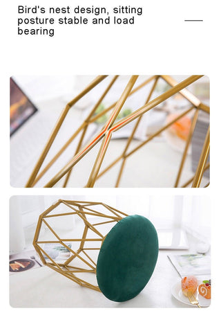 Creative Luxury Iron Wrought Iron Ottoman image | luxury furniture | unique ottoman | unique furniture | creative furniture