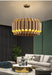 MIRODEMI® Brushed gold stainless steel light fixture for living room.