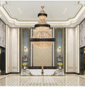 MIRODEMI® Top luxury Staircase Chandelier for lobby, staircase, living room, stairwell