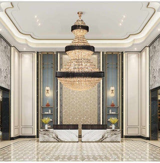 MIRODEMI® Top luxury Staircase Chandelier for lobby, staircase, living room, stairwell