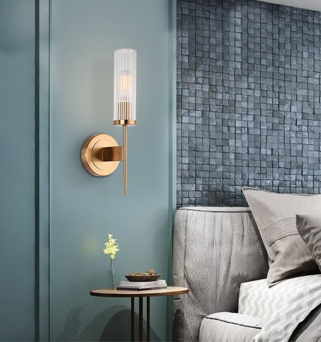 MIRODEMI® Bedside Wall Lamp made of Brass in a Luxury style for Bedroom image | luxury furniture | wall lamps | bedside lamps