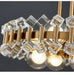 MIRODEMI® Modern colorful crystal LED Chandelier for living room, dining room