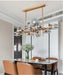 MIRODEMI® Modern gold chandelier with branching structure