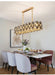 MIRODEMI® Chandelier luxury round gold home decoration Warm light (3000K)