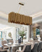 MIRODEMI® Rectangle luxury modern chandelier