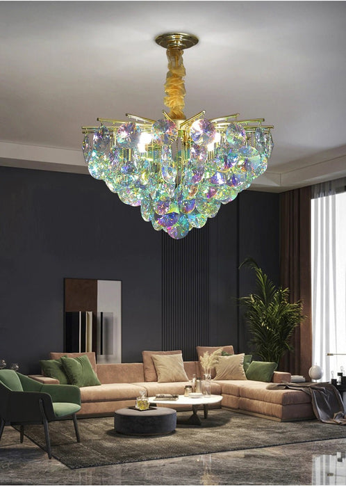 MIRODEMI® Colorful crystal home lighting for living room, bedroom.