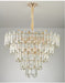MIRODEMI® Contemporary smoky gray chandelier for living room, bedroom