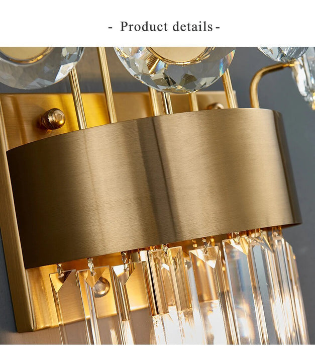 MIRODEMI® Modern gold wall sconce (first style)