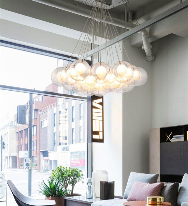 Modern Glass Ball LED Hanging Lights For Dining room, Restaurant
