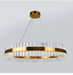MIRODEMI® Contemporary round crystal chandelier for living room, dining room