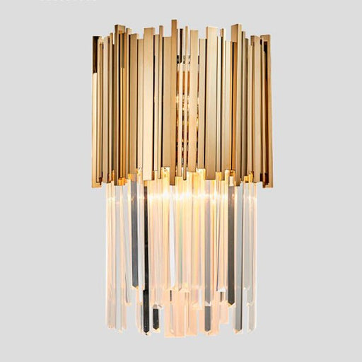 MIRODEMI® Modern gold/silver LED wall sconce with creative design