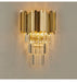 MIRODEMI® Luxury crystal wall light for bedroom, bedside Gold / Warm Light / Dimmable