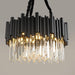 MIRODEMI® Black luxury modern round chandelier