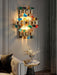 MIRODEMI® Modern colorful design sconce for bedroom Colorful Crystal / Warm Light / Dimmable