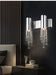 MIRODEMI® 14" Modern chrome 2 lights wall sconce