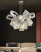MIRODEMI® Flower glass lighting for living room, bedroom, dining room. 23.6'' / Warm Light / Dimmable