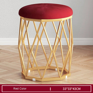 Creative Luxury Iron Wrought Iron Ottoman image | luxury furniture | unique ottoman | unique furniture | creative furniture
