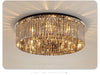 MIRODEMI® Smoky gray crystal chandelier for living space, luxury bedroom