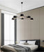MIRODEMI® Pivot Pendant Lamp for Kithchen, Dining Room. Living Room 6 Lights / Cool Light
