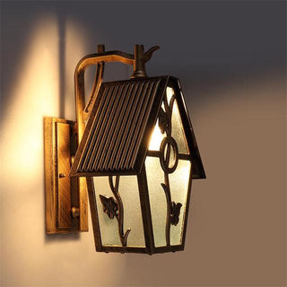 MIRODEMI® Creative Outdoor LED Waterproof Wall Sconce in a Rustic Style for a Porch image | luxury lighting | waterproof lamp