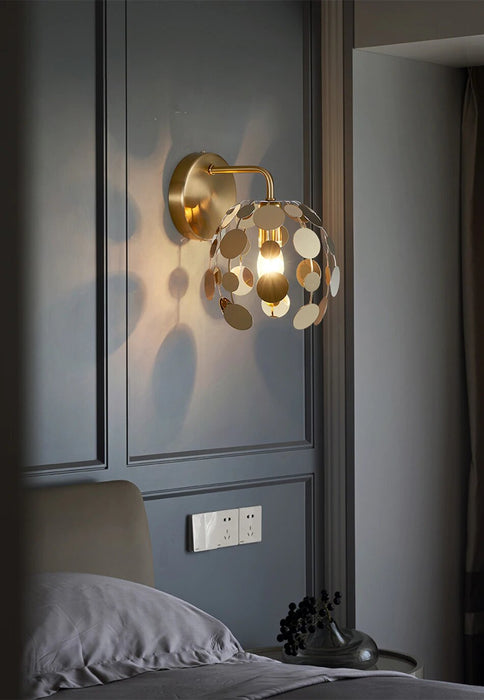 MIRODEMI® New modern LED gold wall sconce