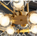 MIRODEMI® Modern colorful crystal LED Chandelier for living room, dining room