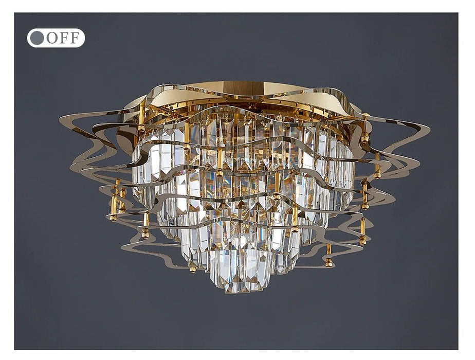 MIRODEMI® New luxury ceiling chandelier for living space, bedroom.