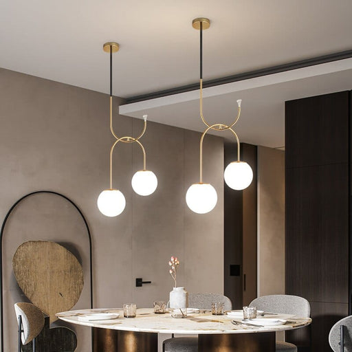 MIRODEMI® Art Deco Styled Chandelier for Living Room, Dining Room B-Golden-White / Warm Light