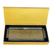 Three Canisters and Tray Gift Set, Gold Crushed Diamond Glass