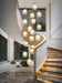 MIRODEMI® Creative LED chandelier for staircase, lobby, bedroom, stairwell