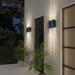 MIRODEMI® Black Waterproof Outdoor Aluminum LED Wall Lamp For Garden, Villa, Porch W7.9*D2.4*H6.3" / Cool white / 12W