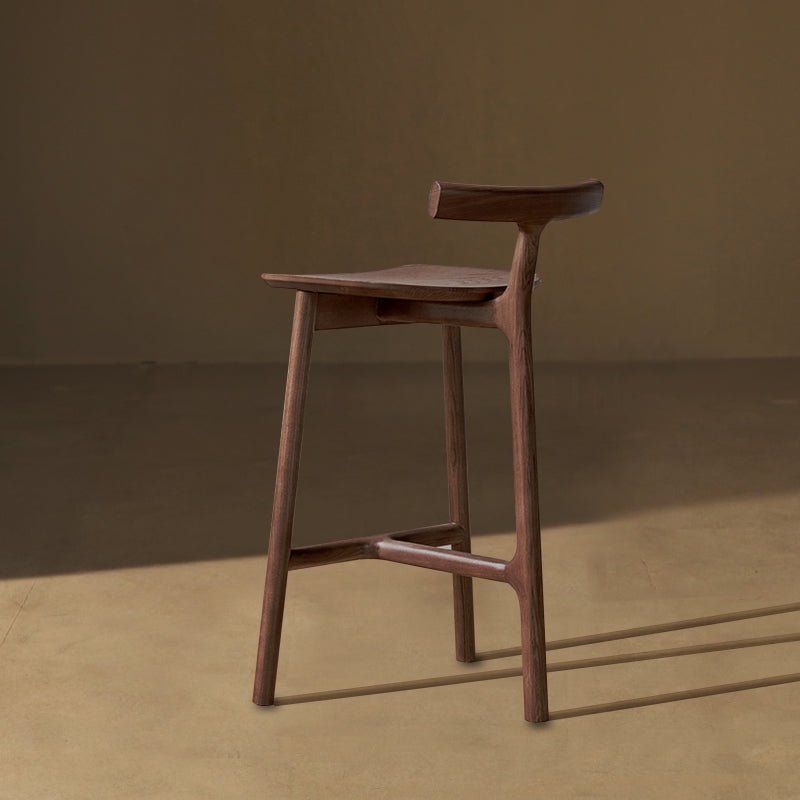 Enso Bar Stool - Solid Wood Stool - Handmade in Columbus Ohio – T.Y. Fine  Furniture