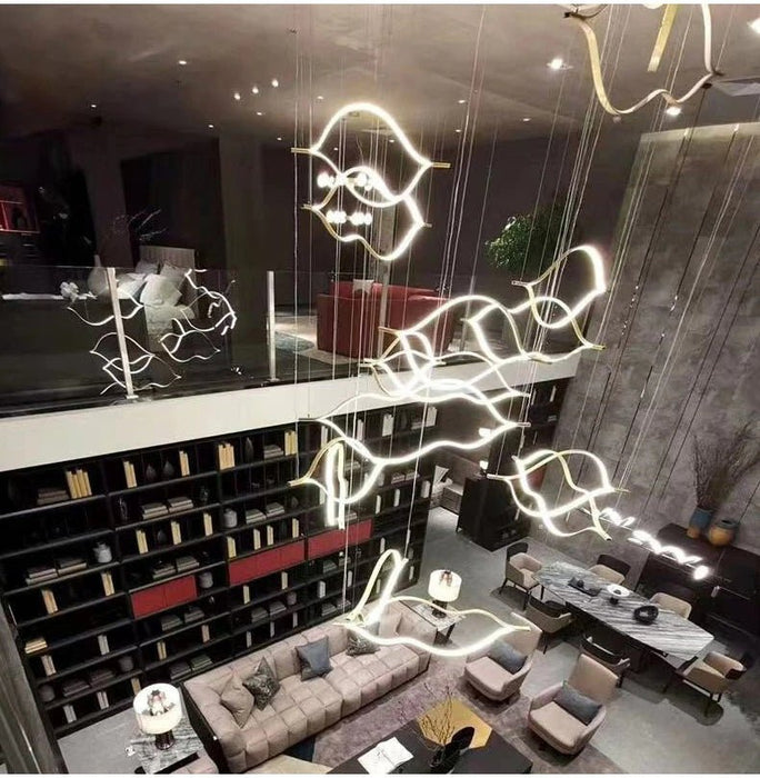MIRODEMI® Creative design led ceiling chandelier for living room, dining room, office